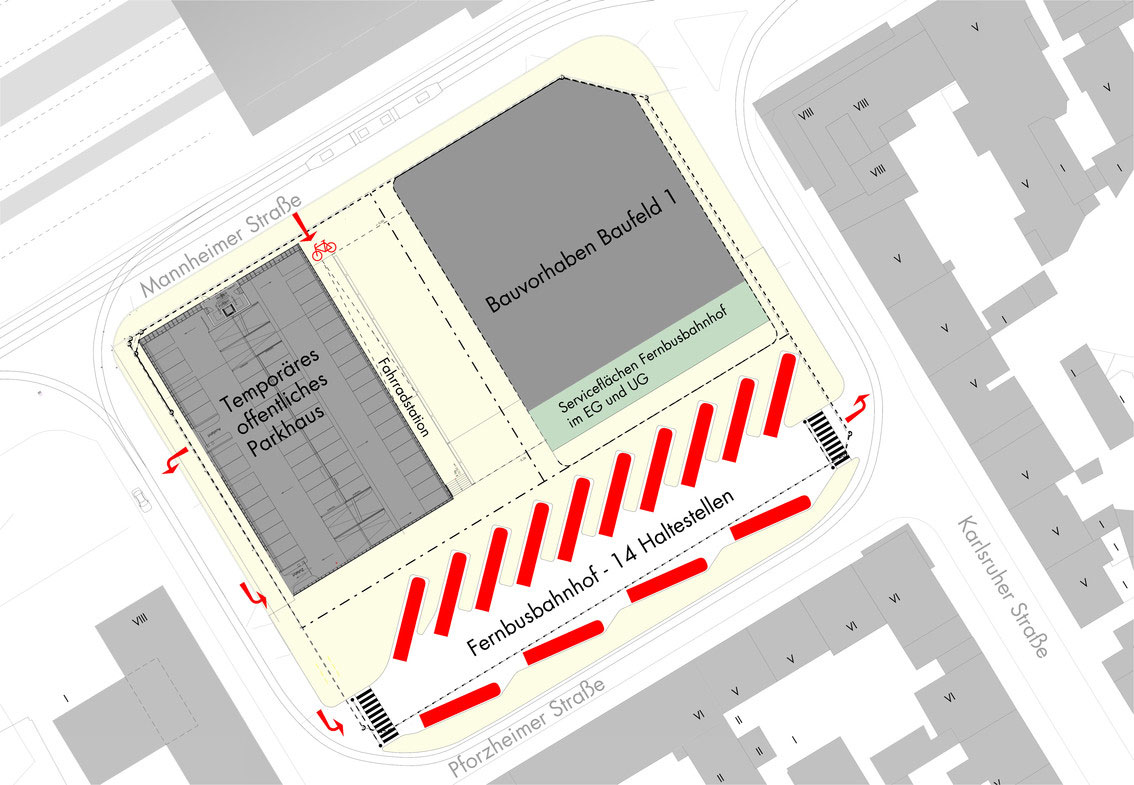 Fernbusbahnhof Frankfurt Main Lageplan